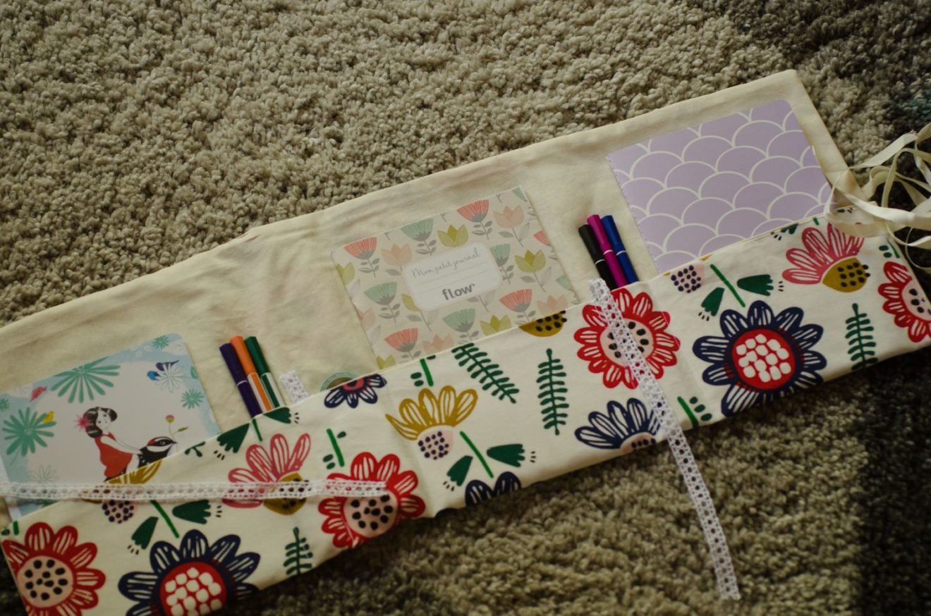 Pochette de Costume Liberty Rouge Coquelicot en Coton